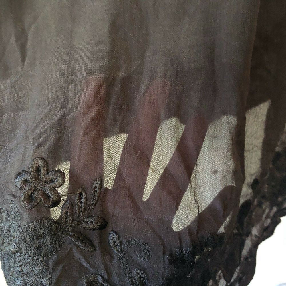 Velvet Graham Spencer Silk Sheer Blouse - Picture 4 of 9